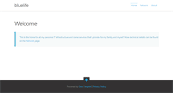 Desktop Screenshot of bluelife.at